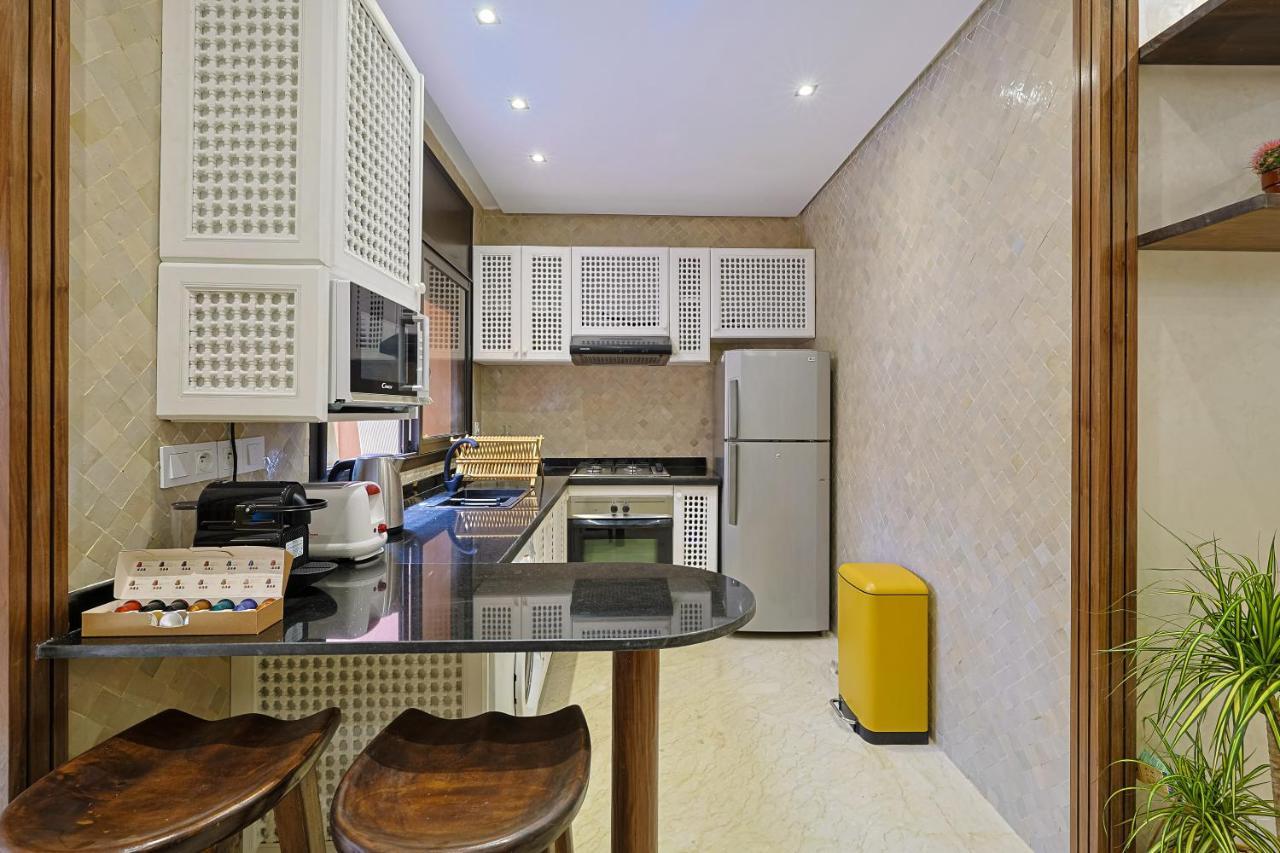 Oasis - Appartement Authentique A Gueliz Marrakesh Exterior foto